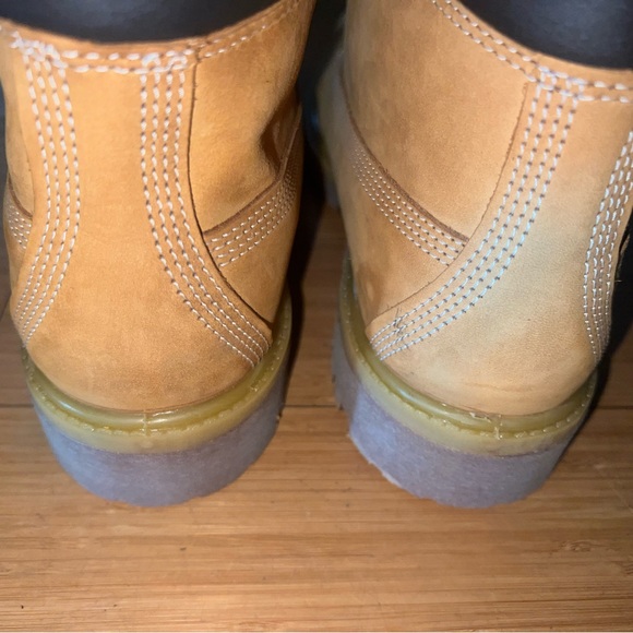 Timberland TB010061 713 Wheat Nubuck 6 Inch Premium Waterproof Boots Size 7.5 - Picture 8 of 8